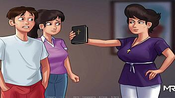 Who tied you up in this BDSM scene?