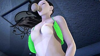 Laura Matsuda slurps on a massive shaft