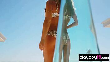 uh, chelsie aryn strips nude in desert... so hot!