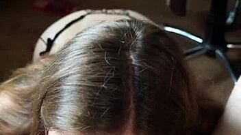 Gazing into your eyes while teasing gently until the sweet release.