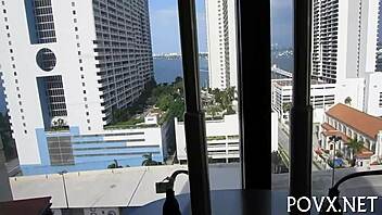 Petite teen performs irrumation then gets fucked hard