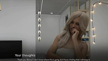 bound 8 game where players get tied up in provocative scenarios?