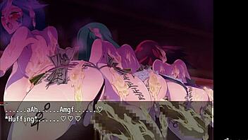 Watch This Witch Get Double Penetration And Bukkake In 3D!