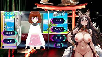 Yogitune Kodama's erotic 3D porn game with a cum explosion feature