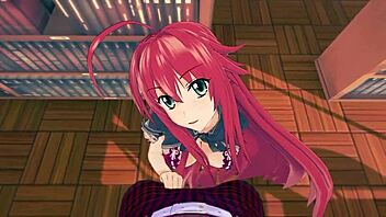 Insane! Rias Gremory and Akeno Demand Wild Action in HS DxD NTR!