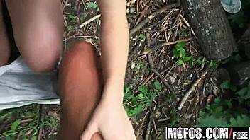 Mofos - Public Pick Ups - Zazie Skymm - Euro Babe FUCKED Hard in Woods