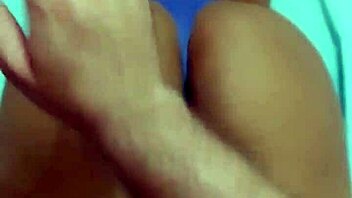 Hot bitch orgasms from double vaginal and anal with fisting and fingering