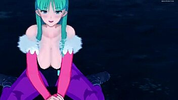 morrigan, horny succubus from darkstalkers, craves your cum. can you handle her?