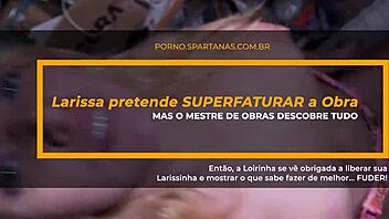 Ela Liberou Larissinha pro Mestre de Obras na CONSTRUÇÃO!