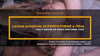 Ela Liberou Larissinha pro Mestre de Obras na CONSTRUÇÃO!