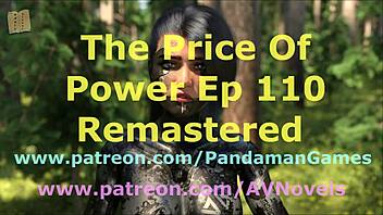 the price of power unfolds in episode 110 of the game