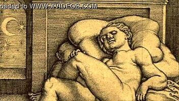 Vintage erotic cartoon illustration