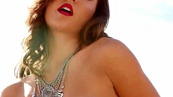 want to see gia ramey strip her bikini outdoors?