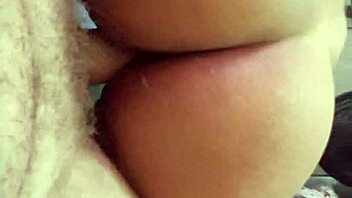 Hot bitch orgasms from double vaginal and anal with fisting and fingering