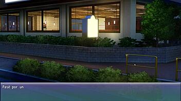 Hasta que mi novia caiga, wild hentai game finale with monster cock action. Can’t believe how she rode it!