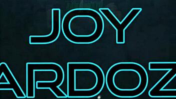 joy cardozo grabs cock