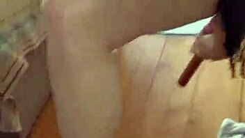 velvet rain squirts hard with huge toy