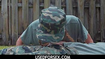 Callie Black and Dani Blu in Freeuse Boot Camp Creampie Action