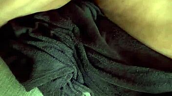 Playtime on the couch with oil and pussy massage