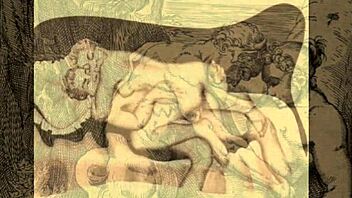 Vintage erotic cartoon illustration