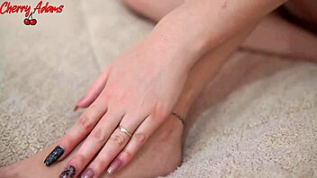 Showing Feet and Fingering Wet Pussy Until I Cum Hard!