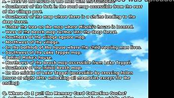 Tanned Girl Natsuki In Hentai Game Gets Cum Inside Ass Publicly