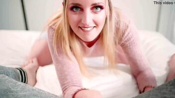 Teaser Charlie Forde Rips Clothes and Licks Cute Aussie Babe's Pussy in POV