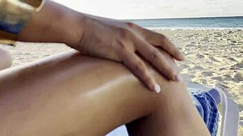 monika fox solo squirt and prolapse on beach free