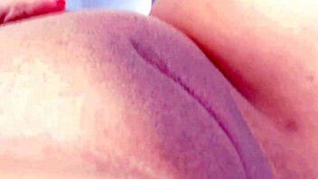 Beautiful Teen With Peachy Shaved Pussy Masturbates Alone