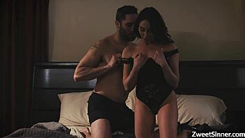 christiana cinn and damon dice fuck passionately, huge cumshot on her face 😍