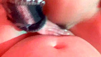 couple fucks in bedroom with huge creampie