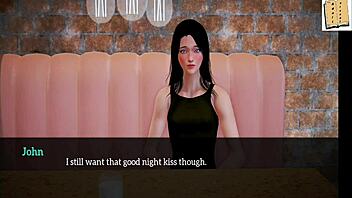 My new family game with redhead and big tits in hentai style