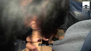 Skinny MILF gets banged on public road in Berlin
