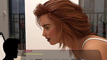 Finger play and hardcore sex in animated Haley’s Story