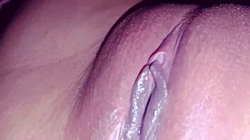 She's got a very wet and juicy pussy that's so horny.