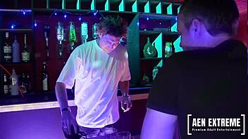 Stripping guard jodi james rocks mfm threesome with mark sloan. big dicky joins the fun!