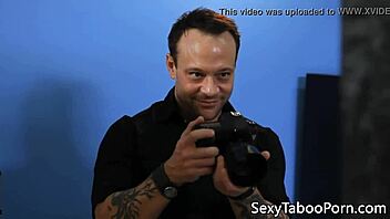 Beautiful girl gives a sensual performance before the actual sex scene