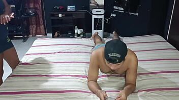 Man, I couldn’t believe how my wife’s stepdaughter took it anally in our room!