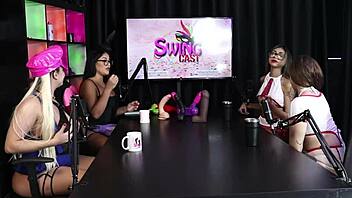 Brazilian Beauties Beatriz Sampaio and Mayra Marcele Flash Boobs in Game