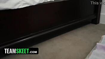 Naughty Stepbrother Seduces 18-Year-Old Stepsister, Bangs Her Tight Twat on Vacation