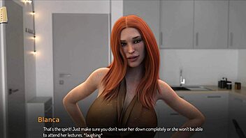 bound 8 game where players get tied up in provocative scenarios?