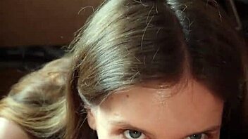 Gazing into your eyes while teasing gently until the sweet release.