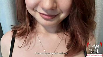 My horny neighbor sucked and fucked my big dick instead of going on a date