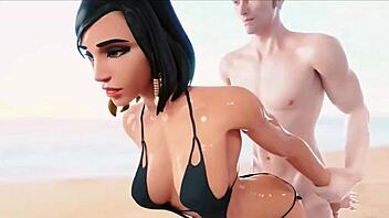 Warrior With Big Tits Gets Fucked Hard!