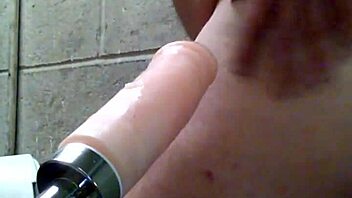 Boy Joey's ass gapes from gay machine.