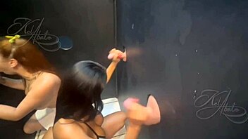 i took friend to suck cock at gloryhole 😏