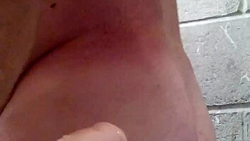 Boy Joey's ass gapes from gay machine.