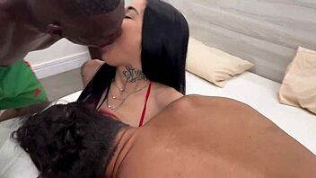 Skinny Eva Perez Screams During Intense Anal Fucking and Facial Cumshot