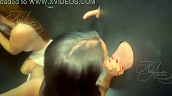 i took friend to suck cock at gloryhole 😏