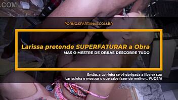 Ela Liberou Larissinha pro Mestre de Obras na CONSTRUÇÃO!